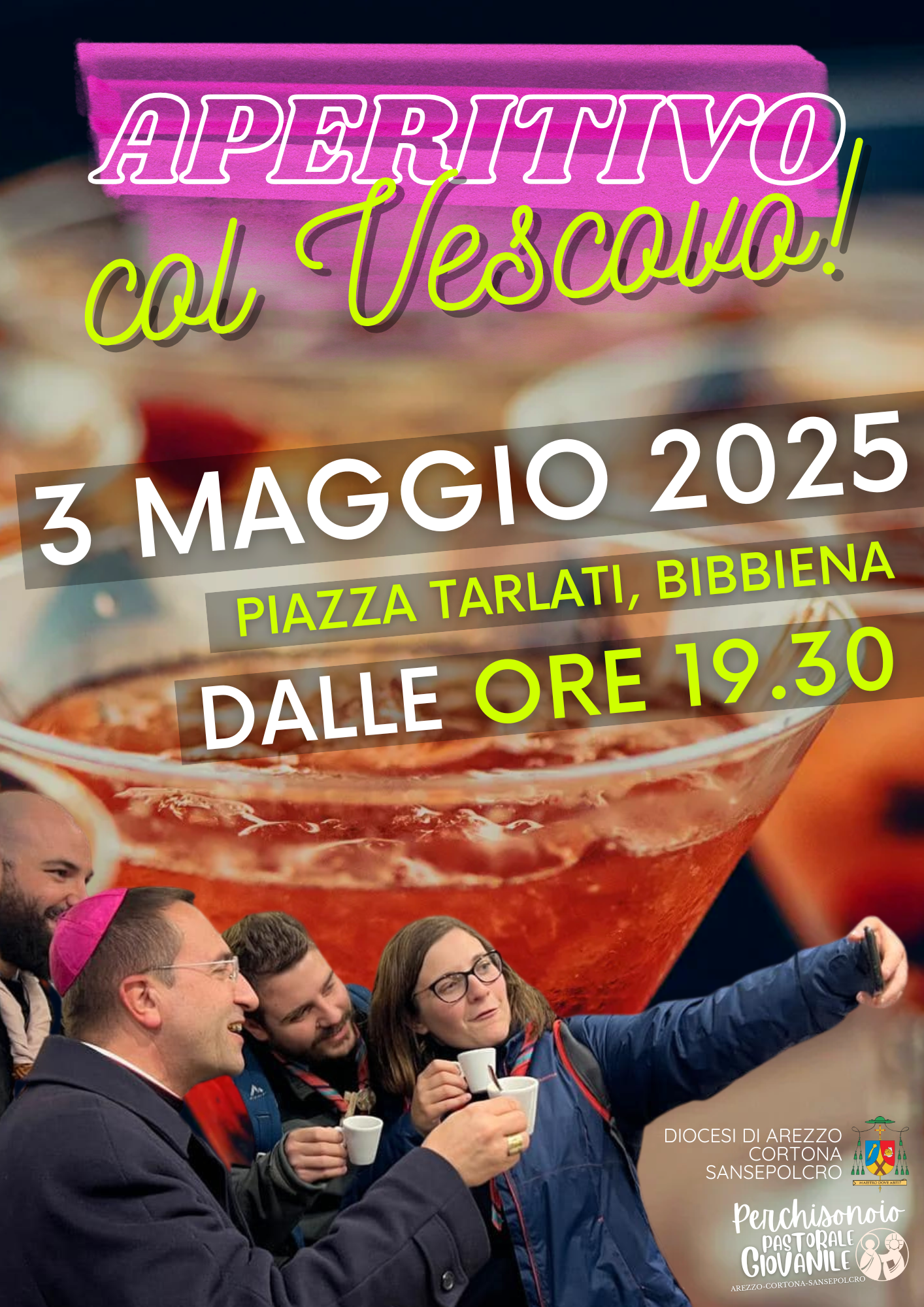 Aperitivo col Vescovo a BIBBIENA